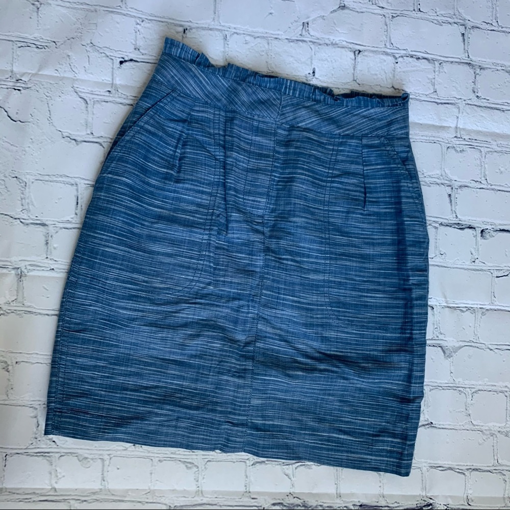 J. Crew Heather’s Blue Skirt